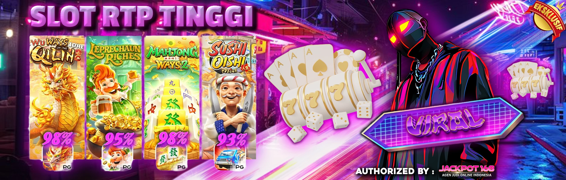Jackpot168 Demo Banner Slot Online